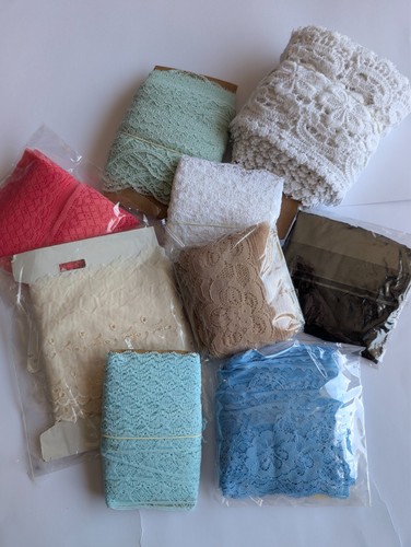 Lace job lot assorted - lace,