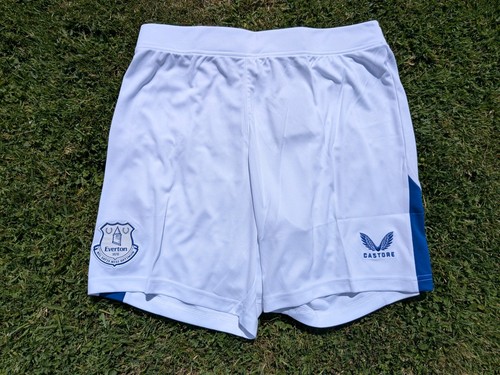 Everton home shorts - everton,