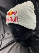 Red Bull KTM Beanie In White, Embroidered Logo Soft OSFM Thick Winter Hat [New]