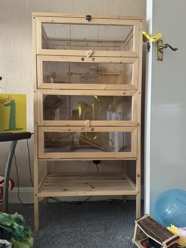 Large tier wooden hamster - 4-tier,