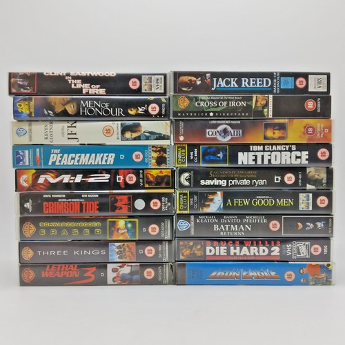 Job lot vhs - job,