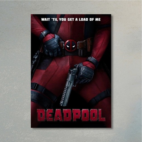 Large deadpool movie poster - large,