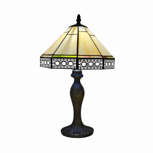 Antique tiffany style table - antique,