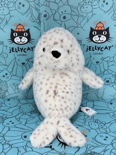 Jellycat white seal galumphous - seal,