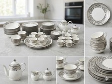 91 Piece Fine Bone China Tea