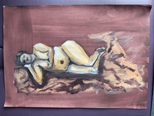 original artwork: mixed media life drawing