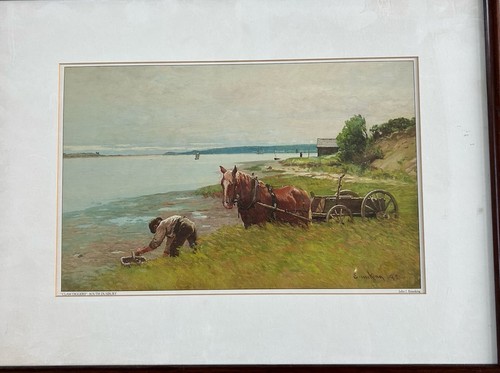 Signed realistic color - signed, print