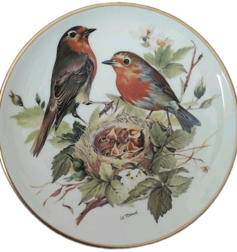 Wwf bird collector plate - wwf,