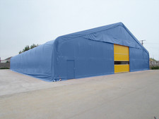 Steel Framed Storage Building Industrial Portable Temporary Commercial Warehouse