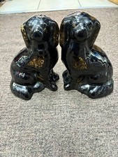 vintage staffordshire Spaniel Wally Dogs Antique Style (Pontypridd)