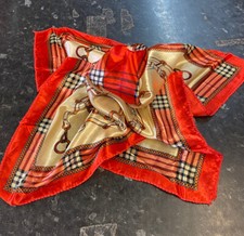 Red Ivory Tartan Print 50cm