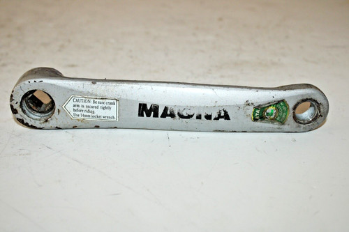 Magna crank arm silver 170mm - crank,