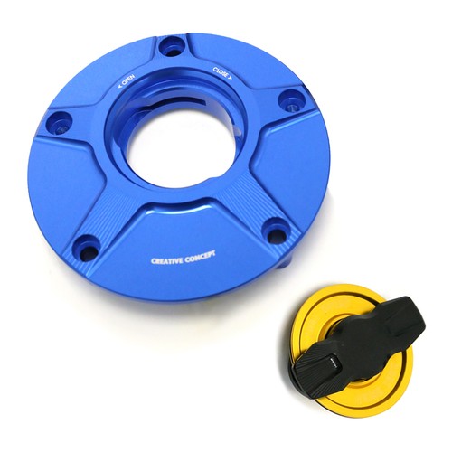 Blue cnc fcr keyless fuel - fcr, 1/4