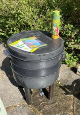 57 L Can O Worms Established Compost Worm Farm | Outdoor Wormery + Worms