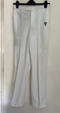Duncan Fearnley white cricket trousers, Waist 28”, Inside Leg 29.5”