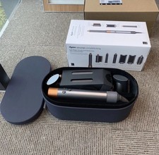 NEW - Dyson Airwrap Curler Complete Long with all attachments silver copper