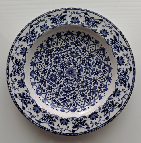 Late 19th century booths blue - century,