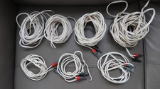 7 Lengths of QED Speaker Cable - Over 39 Meters in Total & Deltron BFA Plugs
