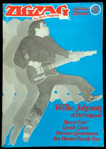 Zigzag music magazine issue - music,