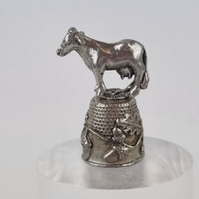 Vintage Pewter Thimble Jersey