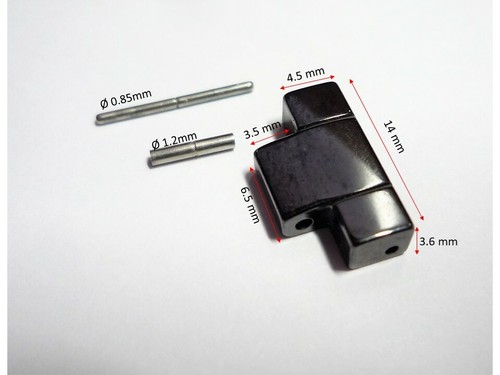 Black ceramic watch - 14, mm