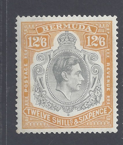 Bermuda gvi 1938 - 1938, grey