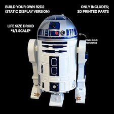 Life Size 1:1 Replica Star Wars R2D2 Cosplay Display Droid - DIY Unpainted Parts