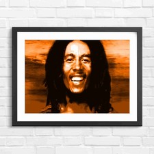 Vibrant Reggae Rasta Portrait