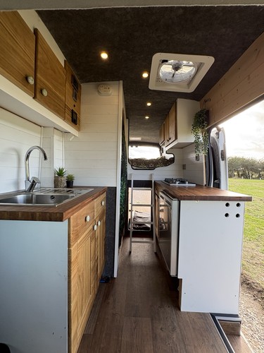 Ford transit camper race van - camper,