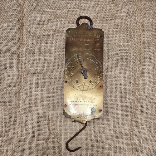 Antique vintage brass - antique, "salters