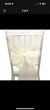 50 Ivory Wedding Chair Hoods