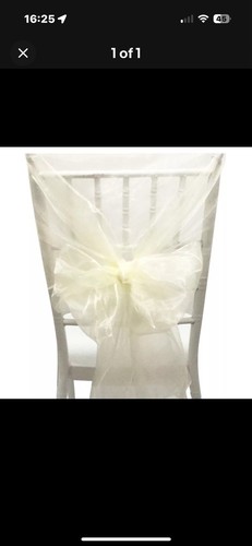 Ivory wedding chair - 50,