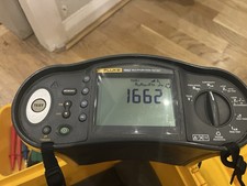 Fluke 1662 Multifunction Installation Tester 18th Edition inc Calibration Cert