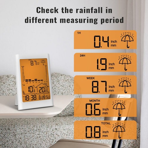 Wireless rain gauge digital - rain,