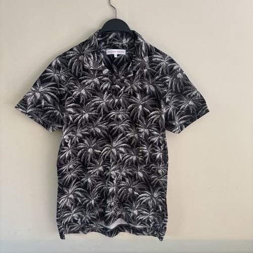Orlebar brown palm print polo - orlebar,