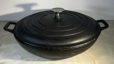 FRENCH CAST IRON ENAMEL 31cm