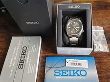 Seiko 5 Sports Grey Men's Watch - SRPE51K1 Boxed All original