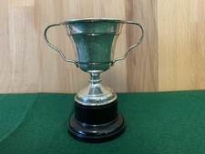 vintage silver plate trophy