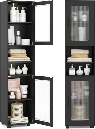 Tall bathroom cabinet white - tall,