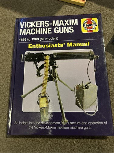 Vickers maxim machine gun - machine, 1886