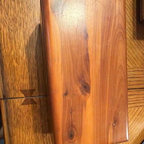 Lane antique brown cedar - cedar, wood