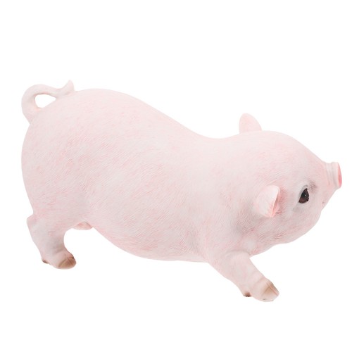 Home decor resin pig - home,