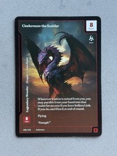 2025 WONDERS OF THE FIRST TCG - CINDERMAW THE SCALDER 81/401 EPIC REGULAR - NM