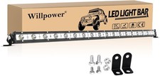 LED Work Light Bar 20" Spot Flood Combo Beam Off Road for Pickup SUV FOR AUCTION