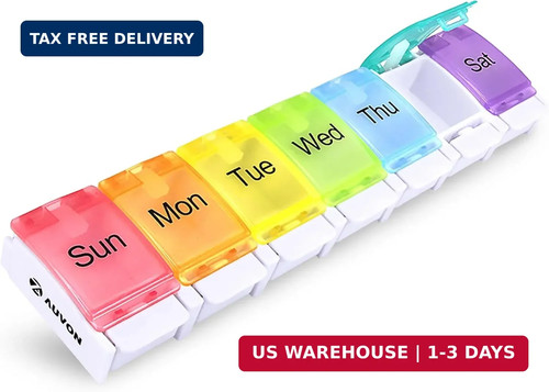 Weekly pill organizer - weekly,