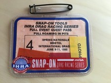 IHRA ticket and holder Spring