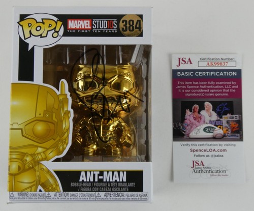 Paul rudd signed ant - rudd, ant-man