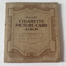 Wills cigarettes 1938 railway - cigarettes,