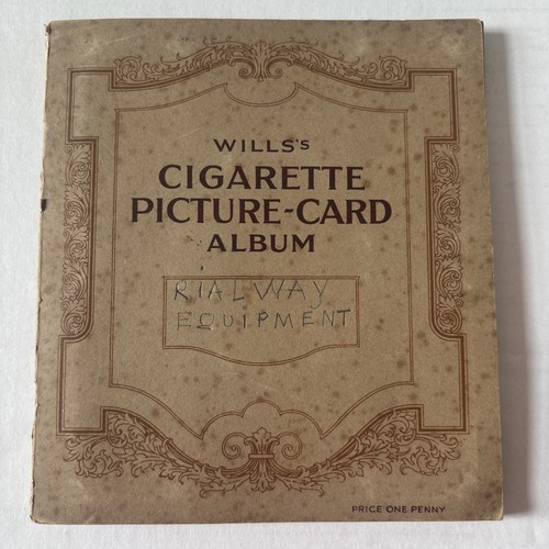 Wills cigarettes 1938 railway - cigarettes,