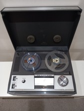 Grundig TK140 4-Track Reel-To-Reel Tape Recorder Vintage Power Tested Only